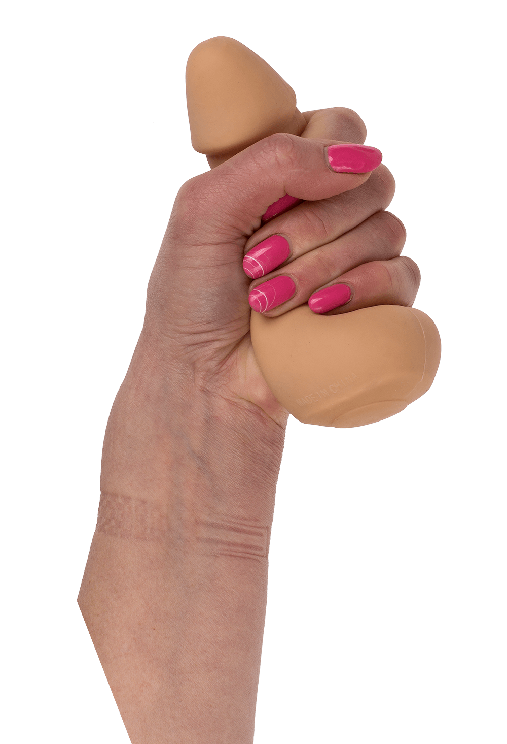 Squeeze penis,