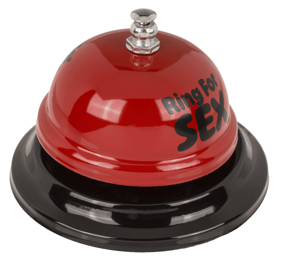 Service Bell, Ring for Sex, 7,5 x 6 cm,