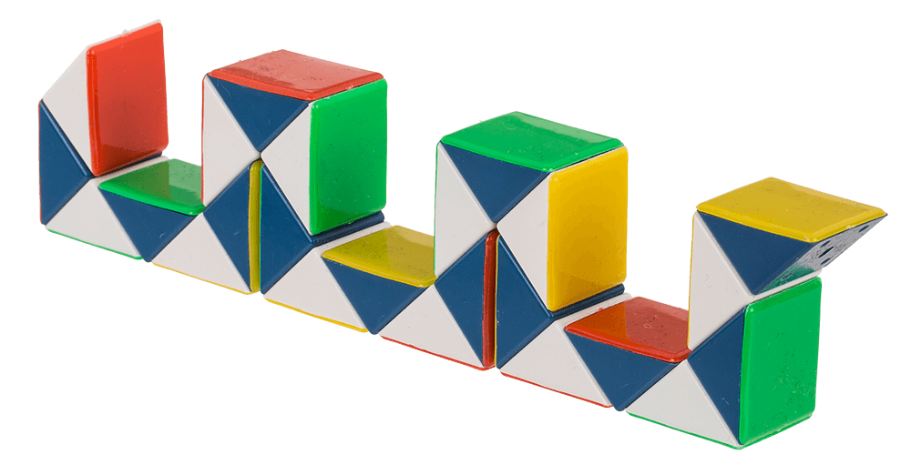 Magic-Cube-Puzzle, in poly bag with header card,