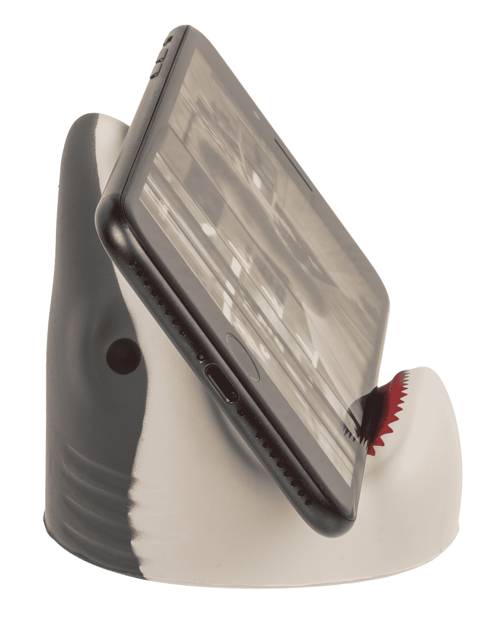 Squeeze phone stand, Shark, 8,5 cm,