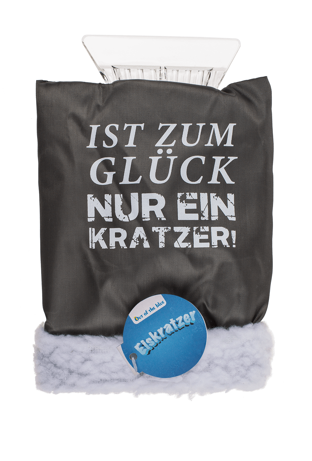 Ice scraper with glove