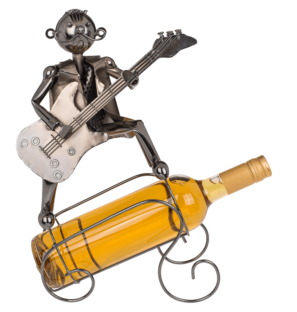 Metal bottle holder, Musician,