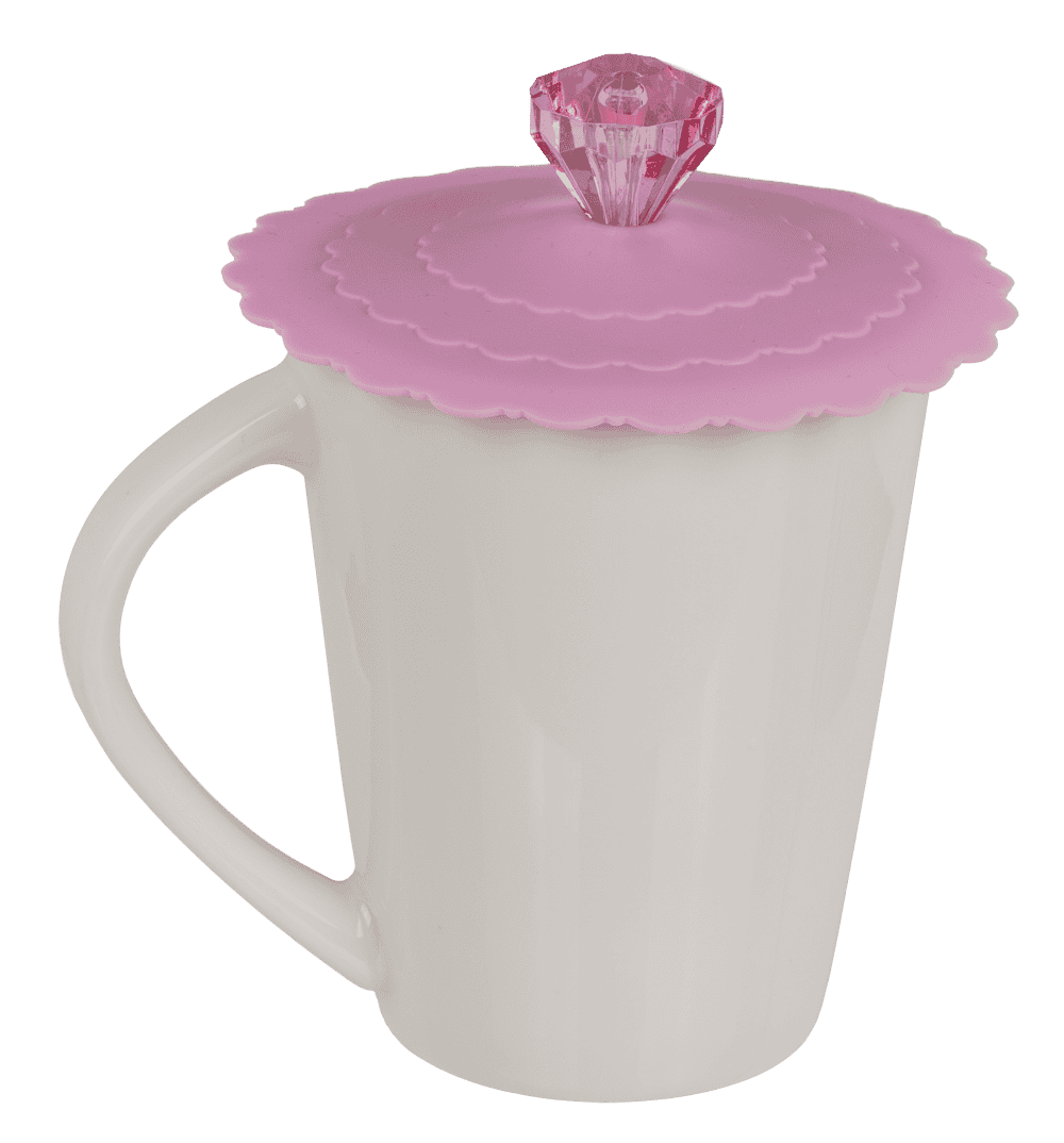 Silicone Lid, Diamonds, X cm,