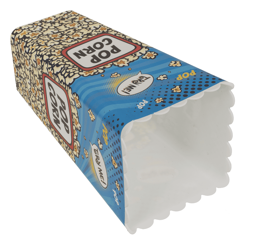 Square snack bucket, 10 x 10 x 24.2 cm,