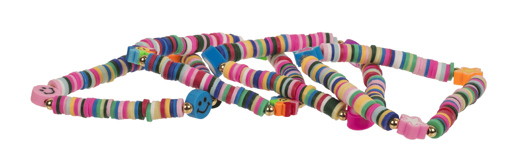 Beads bracelet, Happy,