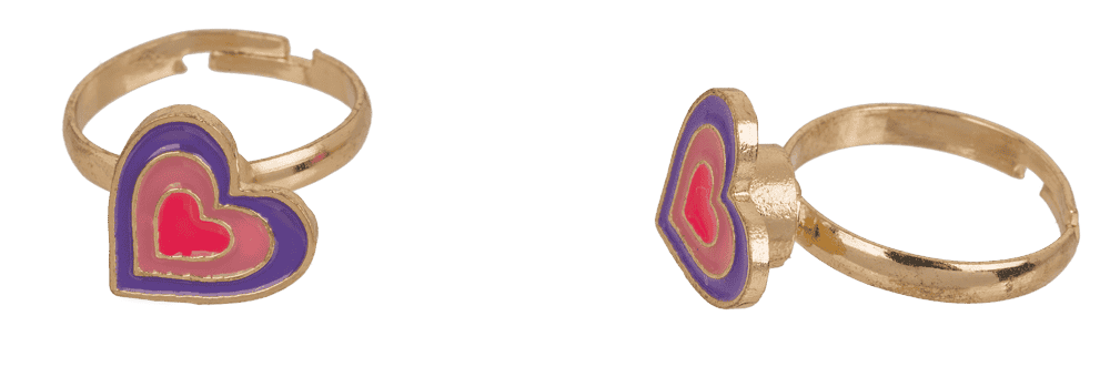 Ring mit Spinner, Girly,