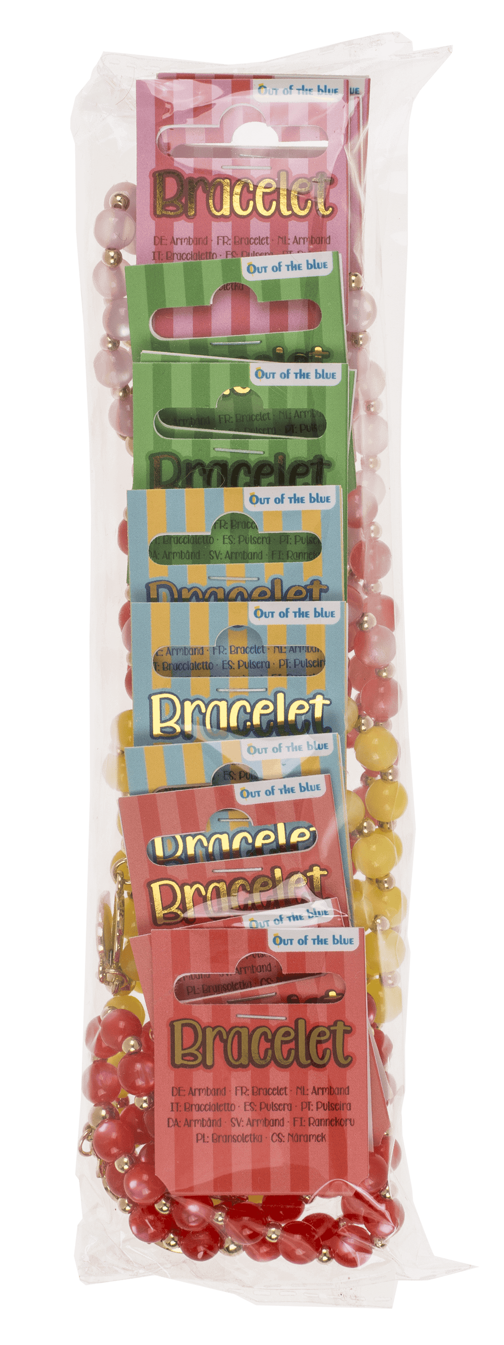 Beads bracelet, Fruits, D: 8 mm,