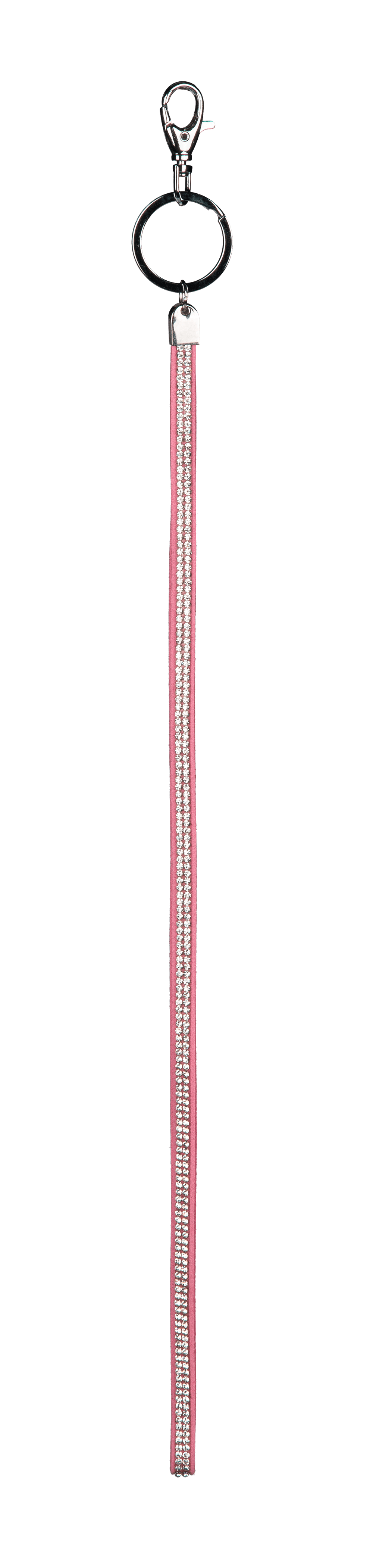 Lanyard with edging & carabiner hook,