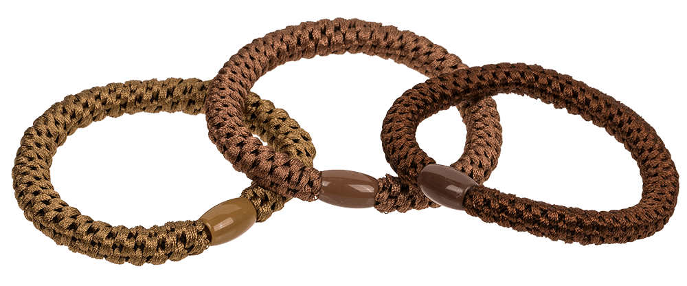 Textile hairband/bracelet, Natural,