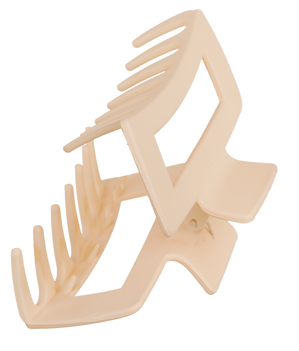 Catwalk hair claw, angular,