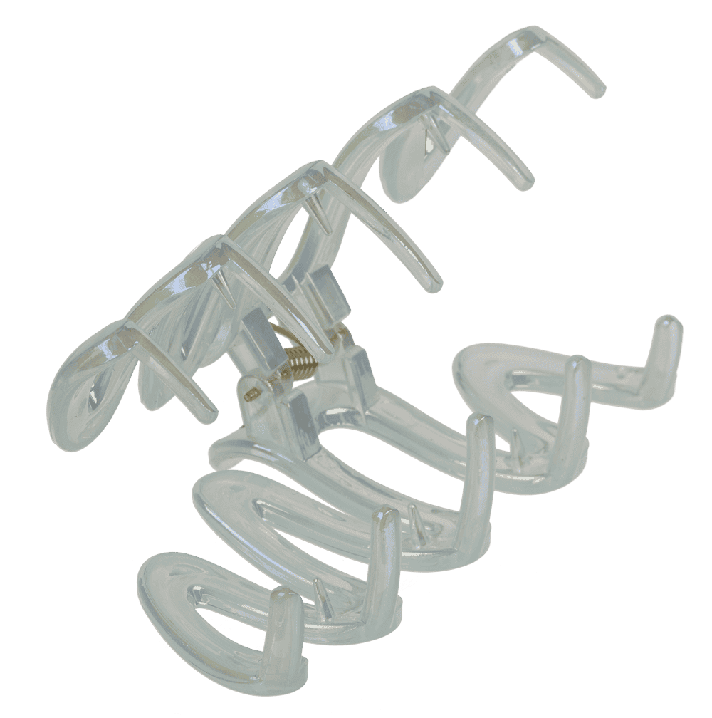 Hair claw, Curve,
