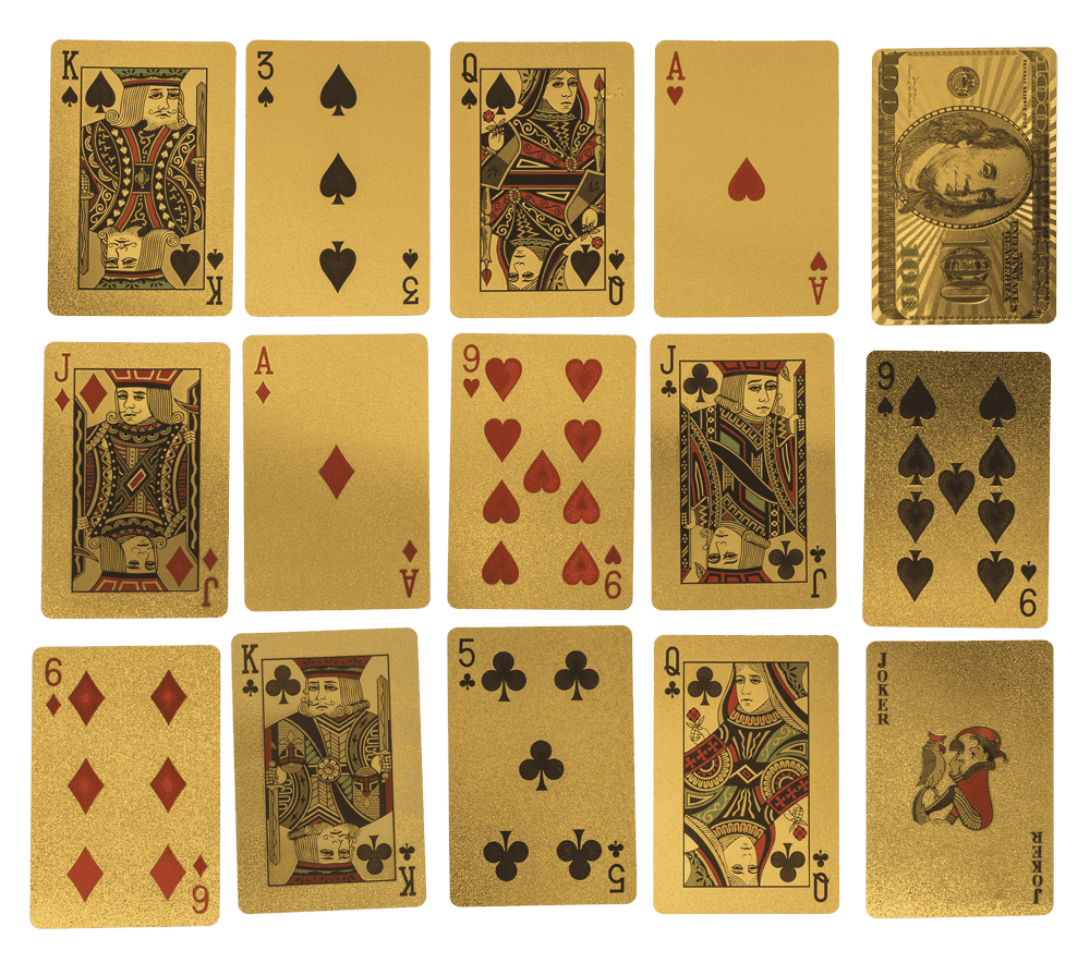 Deluxe Playing cards II, approx. 5,7 x 8,7 cm,