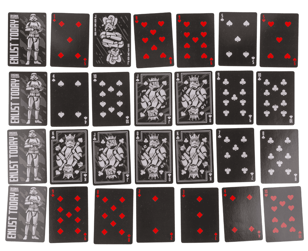 Playing cards, Stormtrooper,