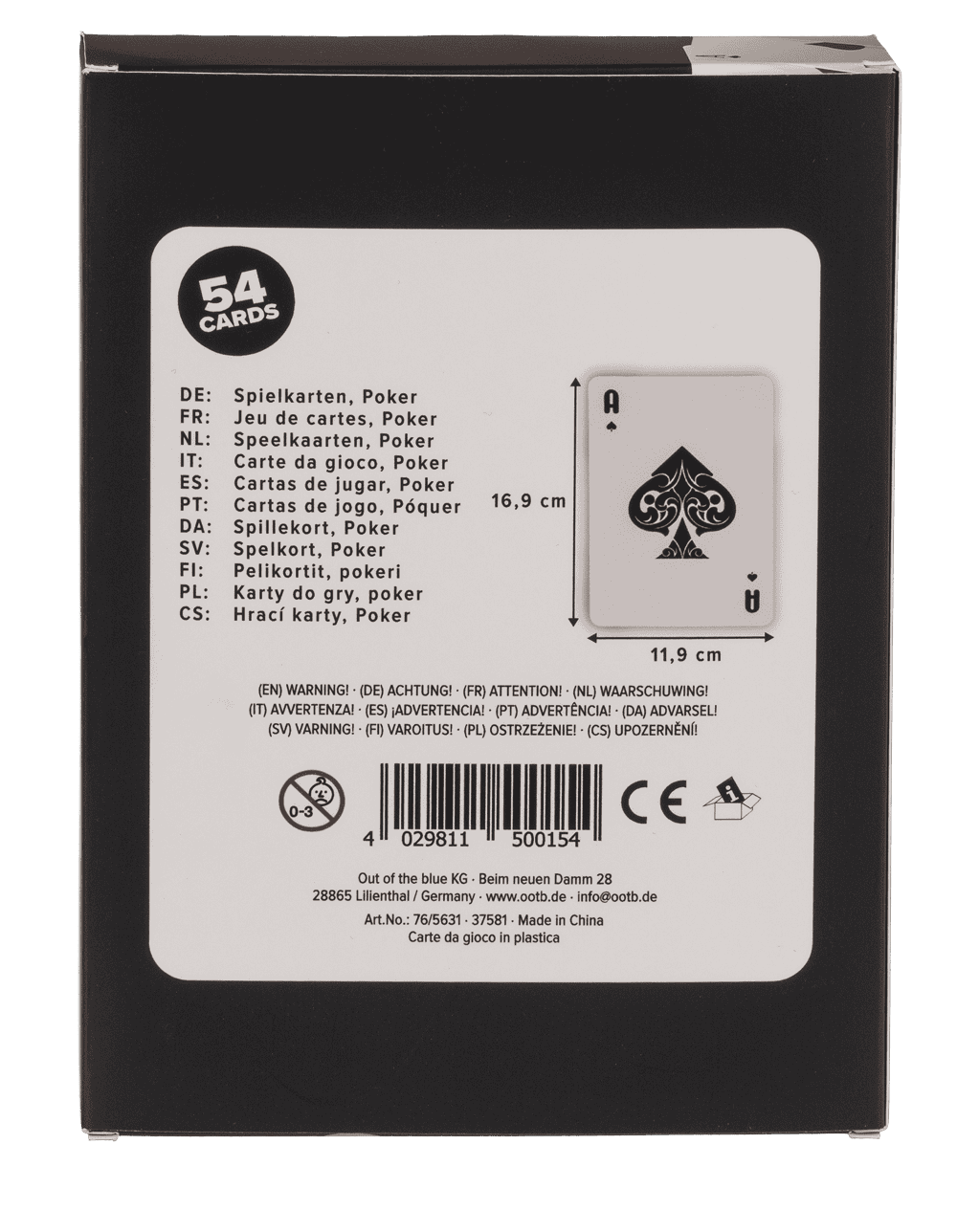 Playing Cards Jumbo,
