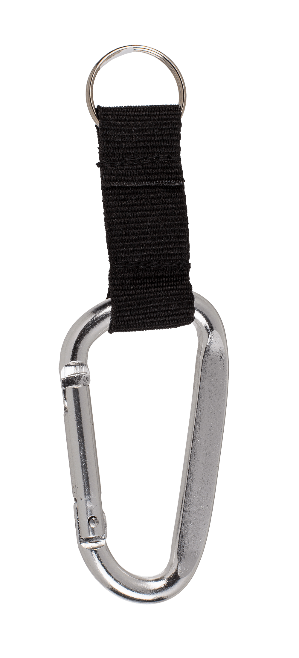 Metal Carabiner with Keyring,