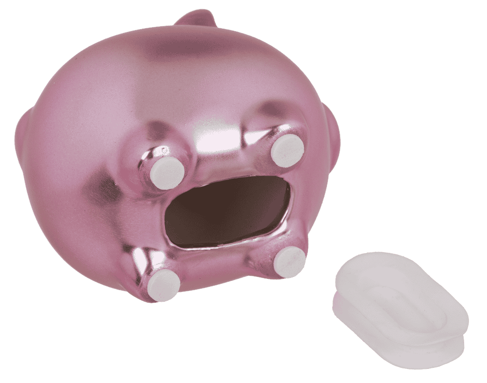 Hucha, cerdito brillante