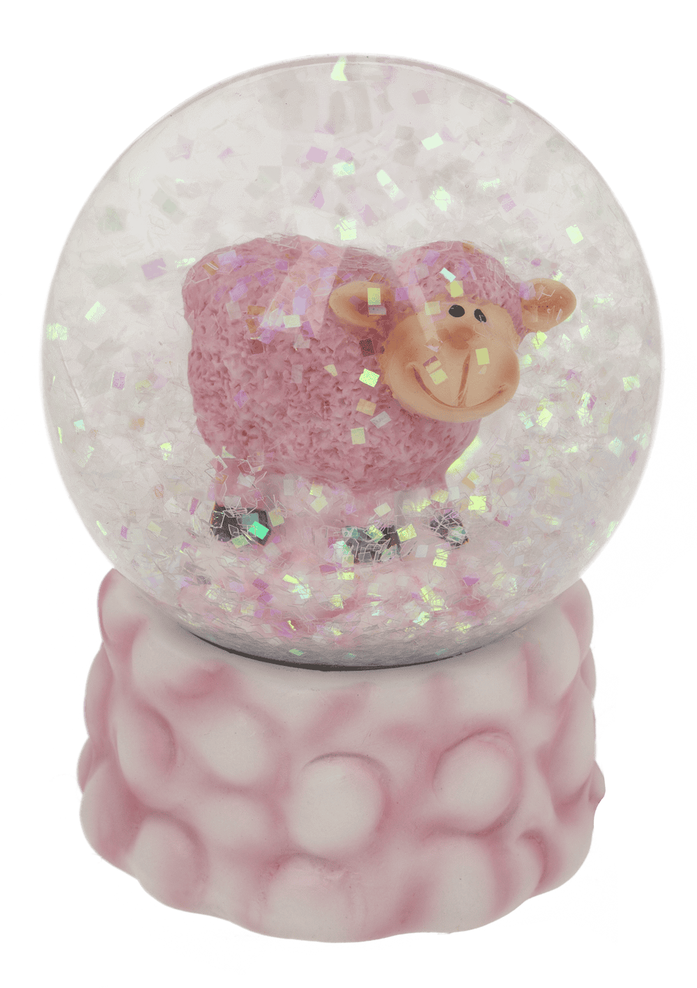 Glitter ball, Sheep, 4.5 x 4.5 cm, 4 ass.,