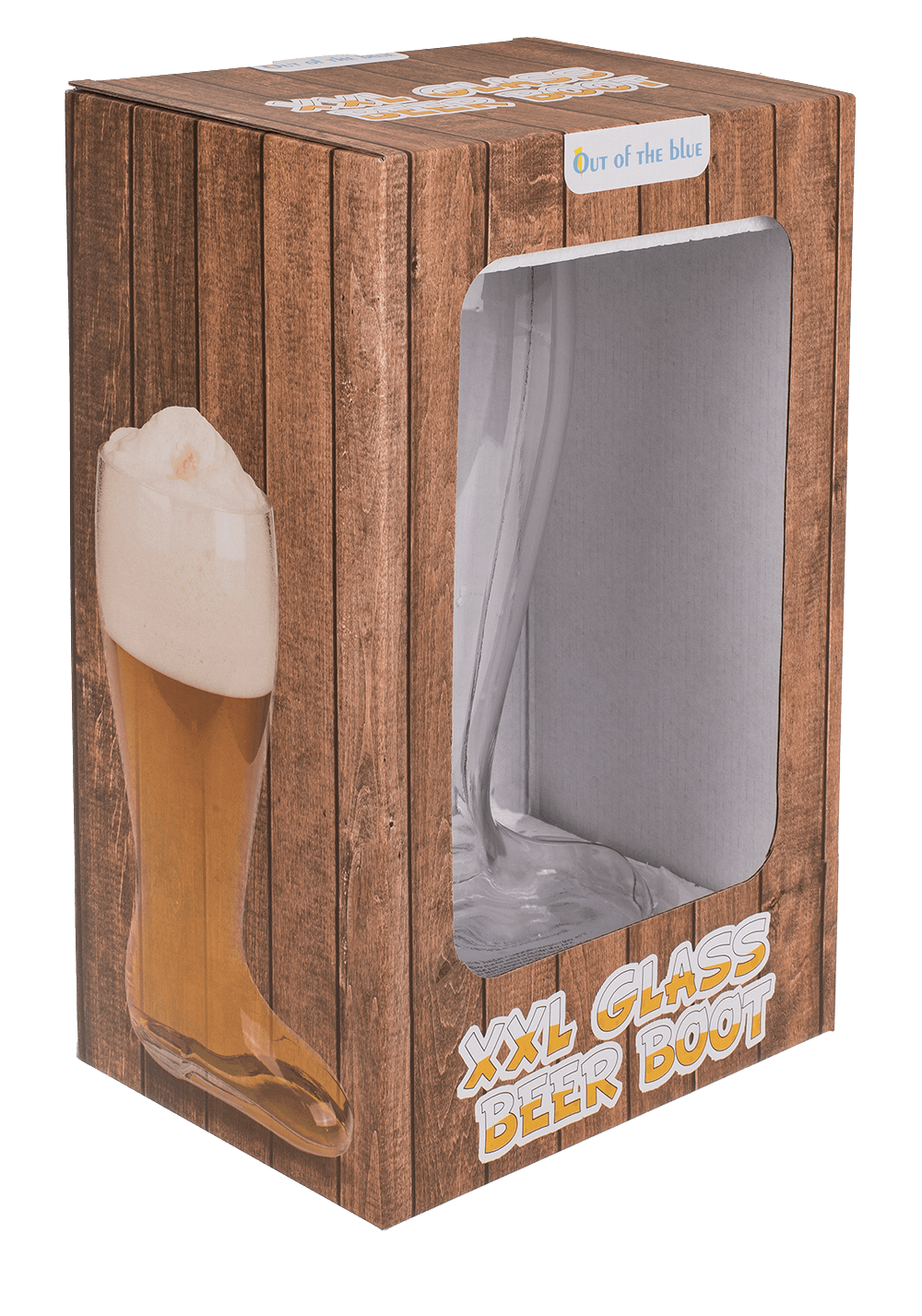 XXL-Glass Beer Boot for ca. 2 l,