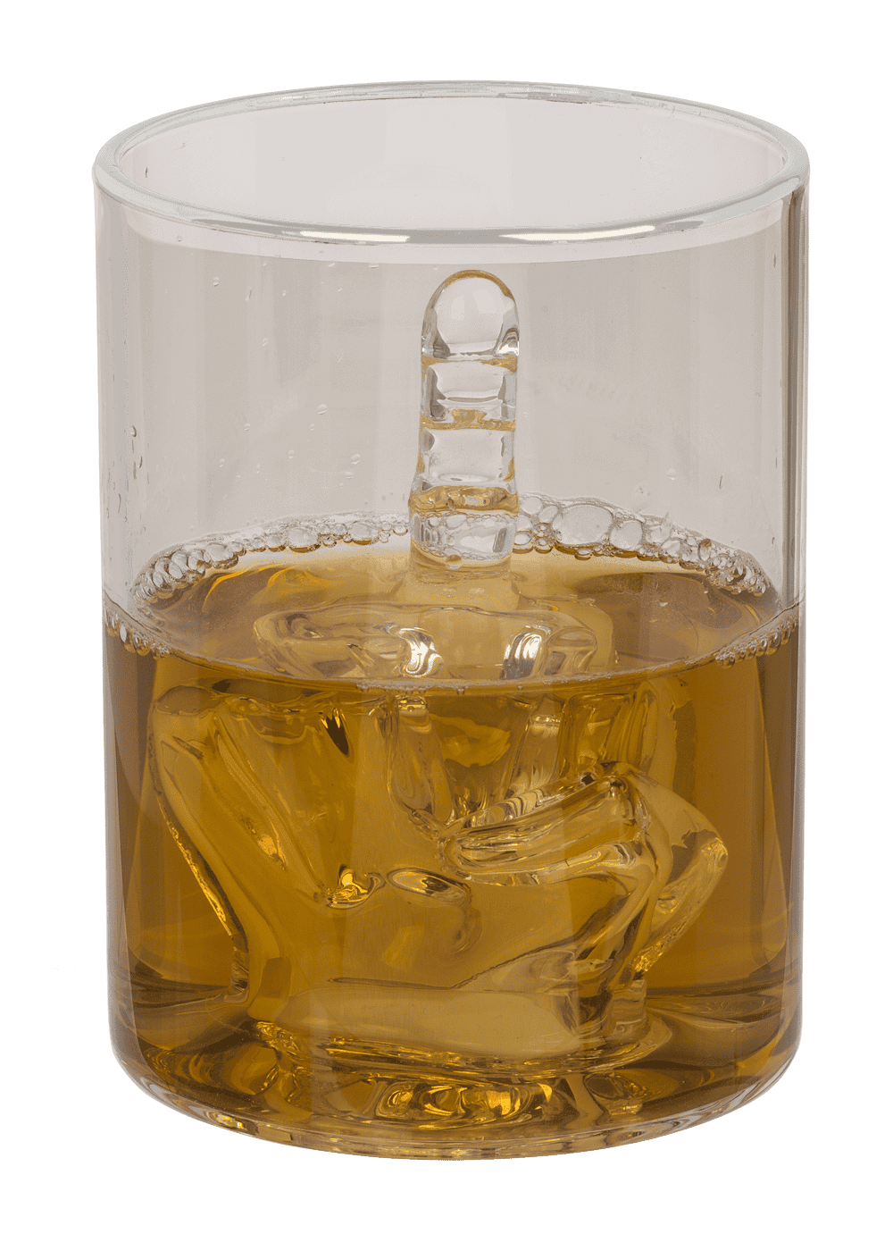 Drinking Glass,Middle Finger, 350 ml,