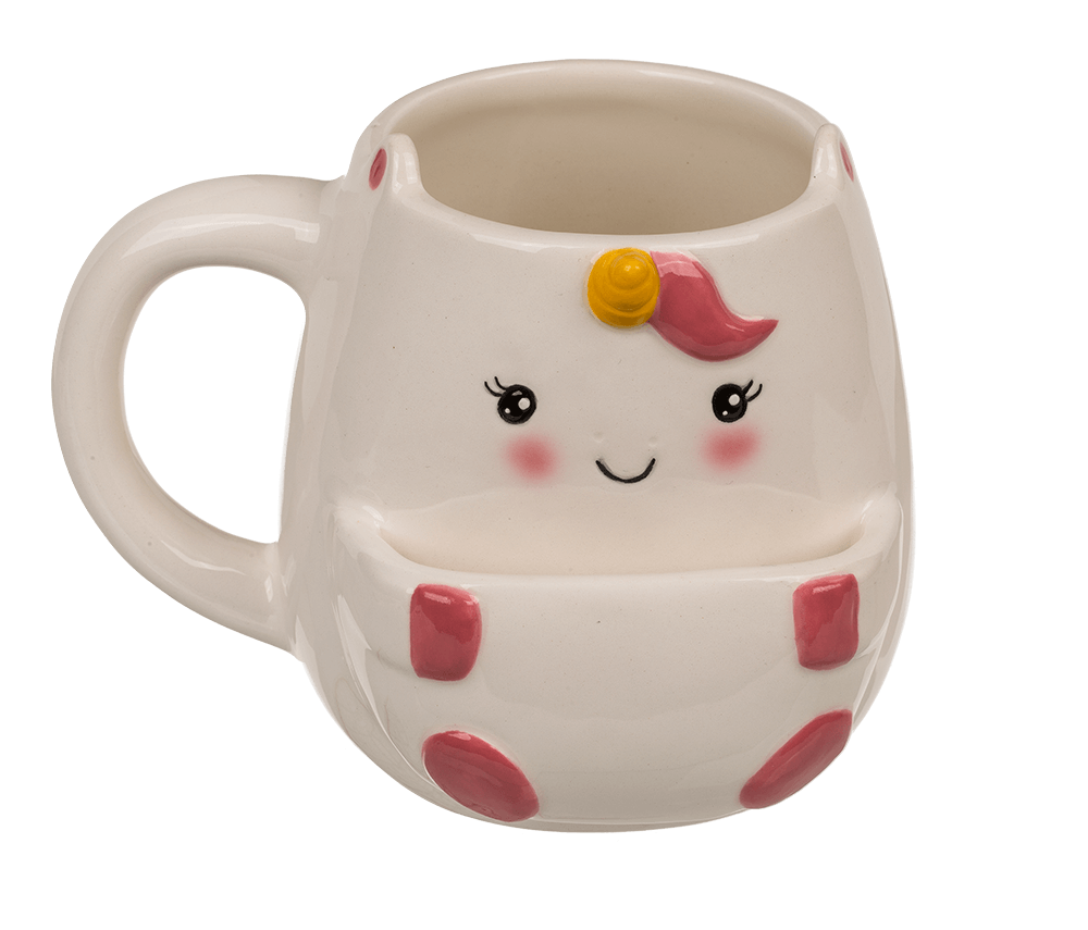 Dolomite Mug, Cookie Cuddler, Unicorn,