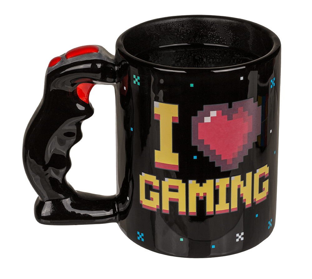 Mug, I Love Gaming, with thermal effect,