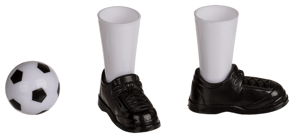 Mug, Football, incl. 2 shoes & 1 ball,