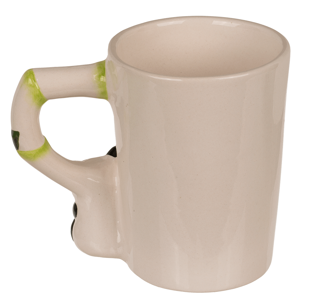 Stoneware mug, Panda - Enjoy the moment,