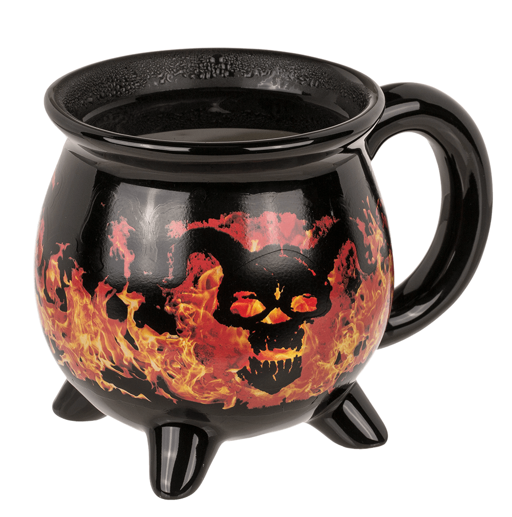 Mug, Fire devil, Stoneware, thermal effect,