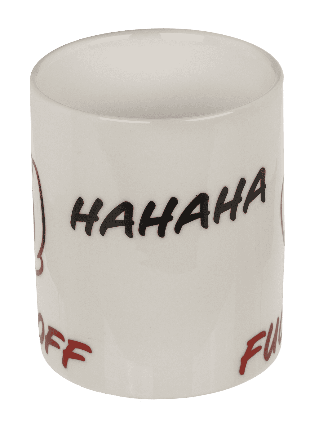 Mug, Fuck Off, stoneware, 8 x10 cm,