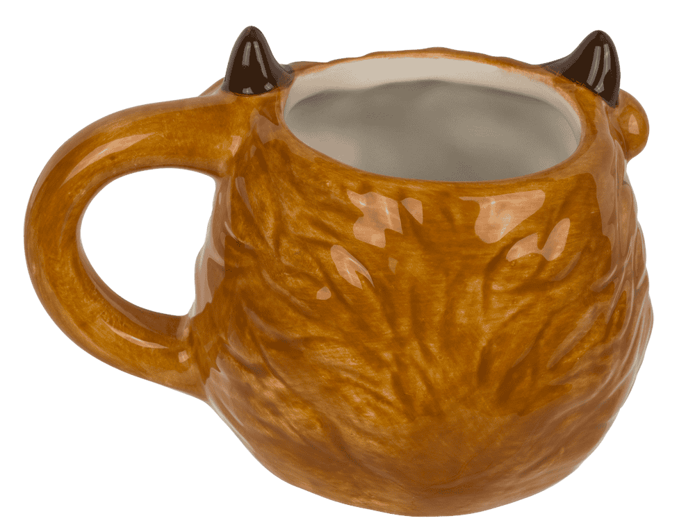 Highland Cow mug, dolomite, 14 x 10 x 9 cm,