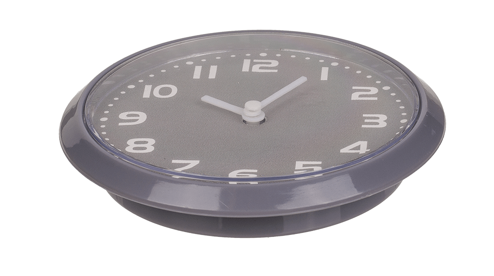 Clock with magnet, Pure Colours, ca. 8 cm