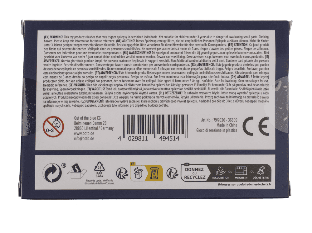 Chase the arrows game console, 13,8 x 4 x 9 cm,