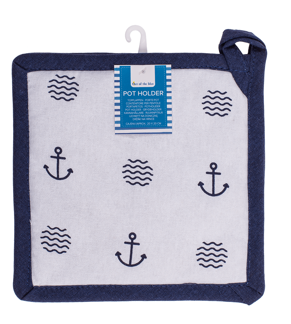 Pot holder, Modern Maritime,