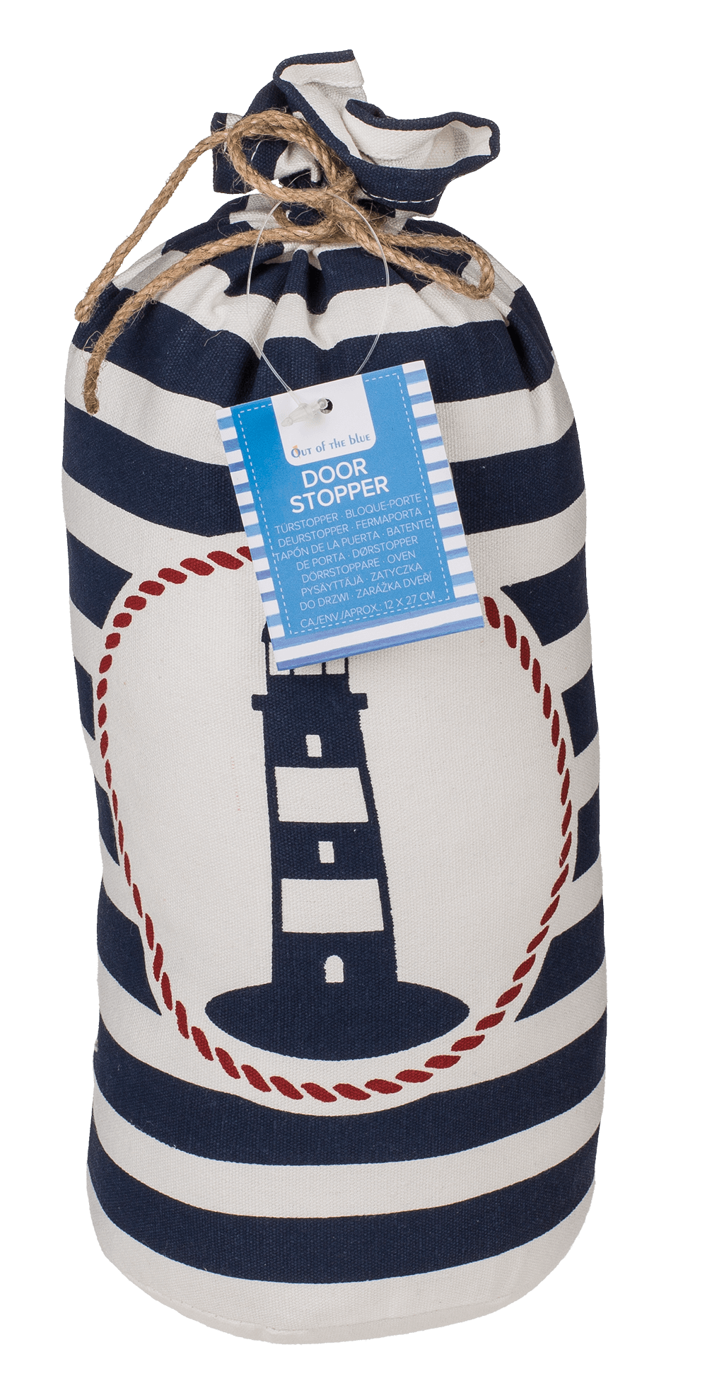 Farbic door stopper, Traditional Maritime,