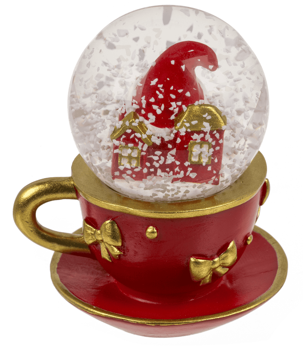 Snow Globe, X-MAS Elf, on base,