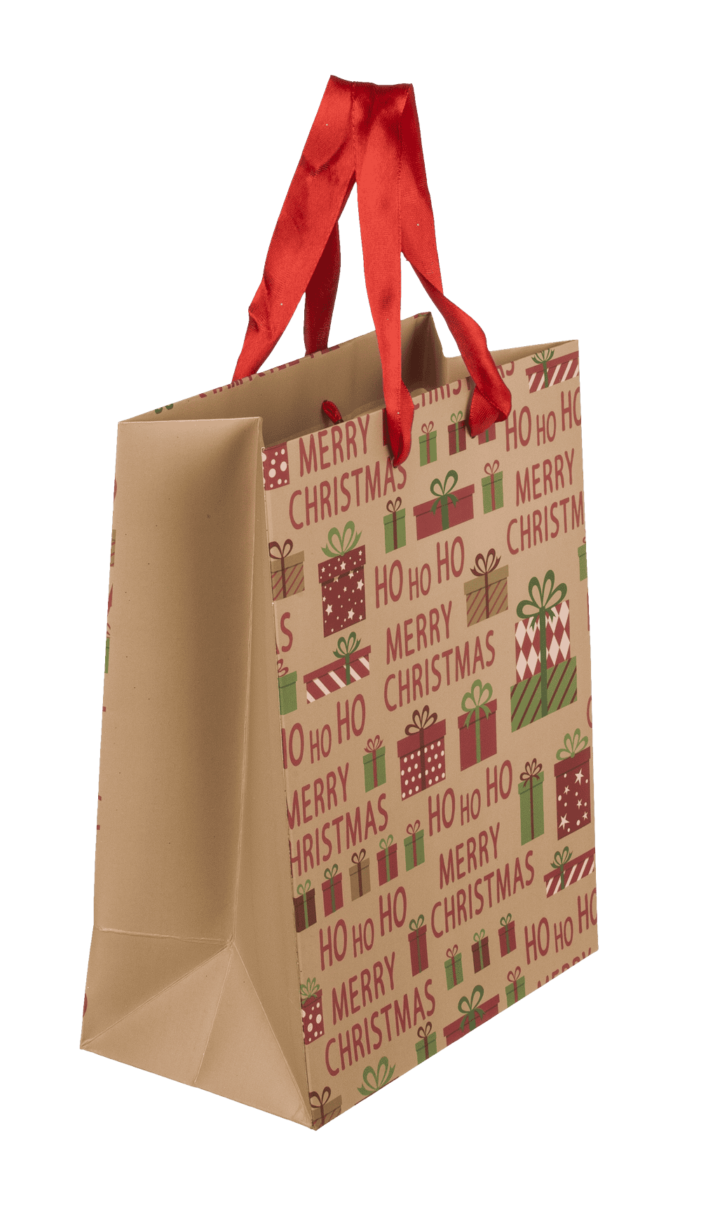 Paper gift bag, Ho Ho Ho,