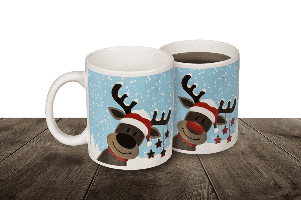 Mug, Reindeer,