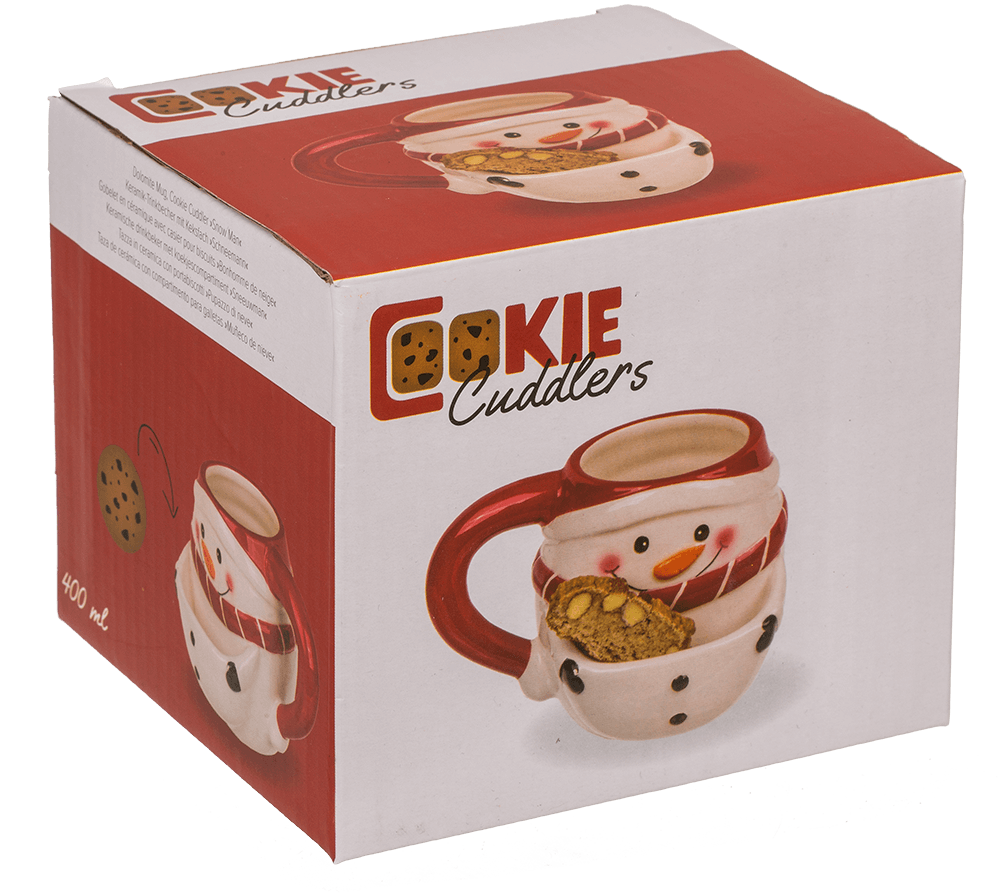 Dolomite Mug, Cookie Cuddler, Christmas,
