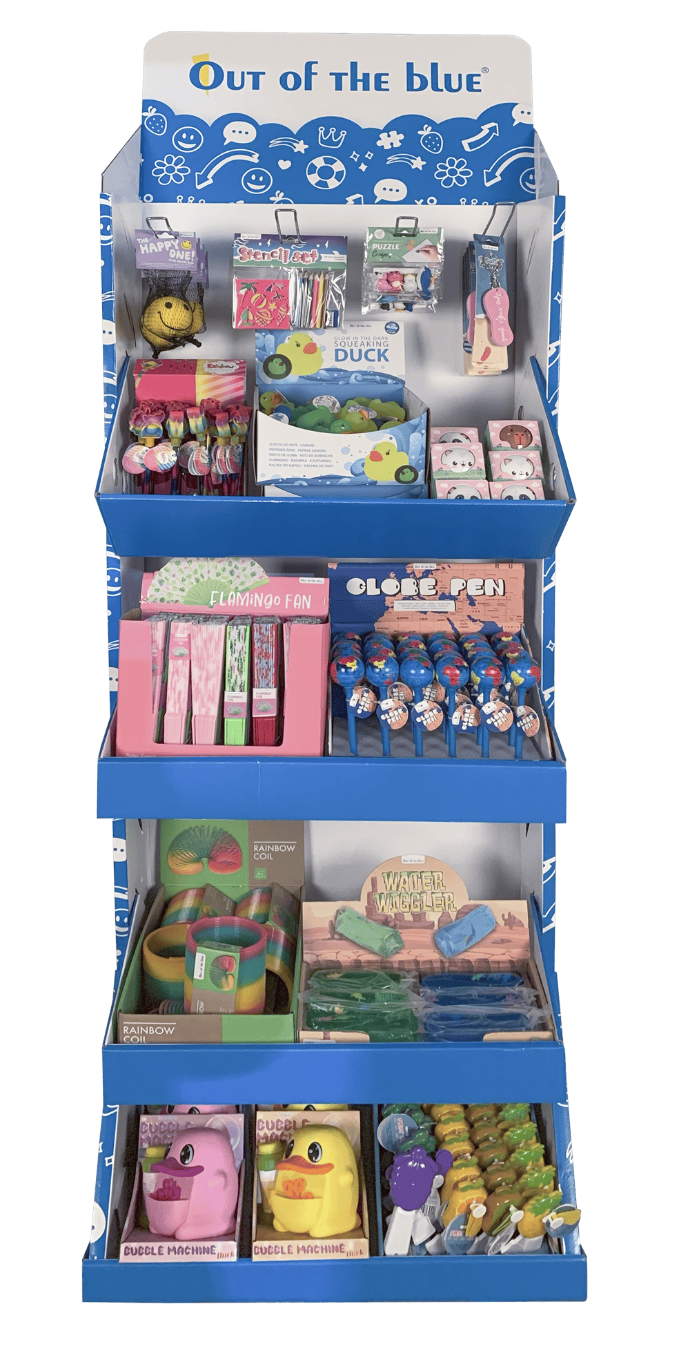 OOTB floor display, Summer/holiday,