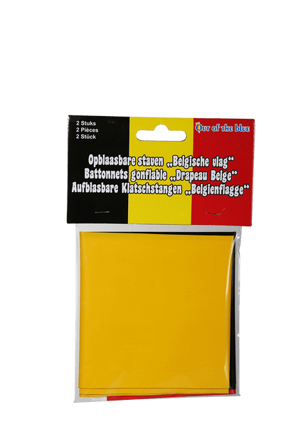 Inflatable clapper sticks, Belgium Flag,