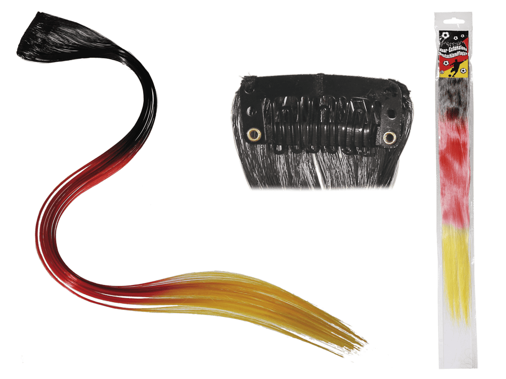 Hair extensions, Germany flag,