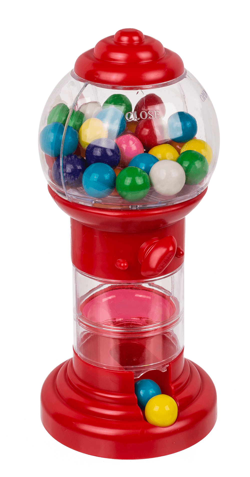 Gumball machine, Spiral,
