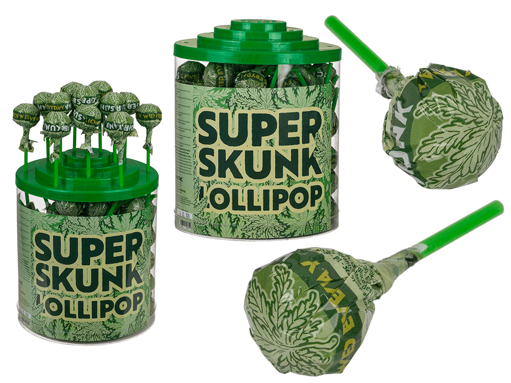 Hemp lolly, Super Skunk,