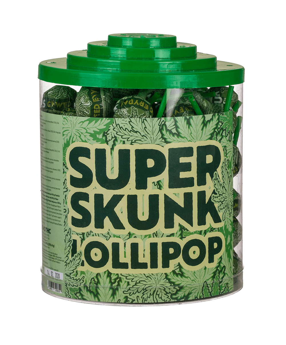 Hemp lolly, Super Skunk,