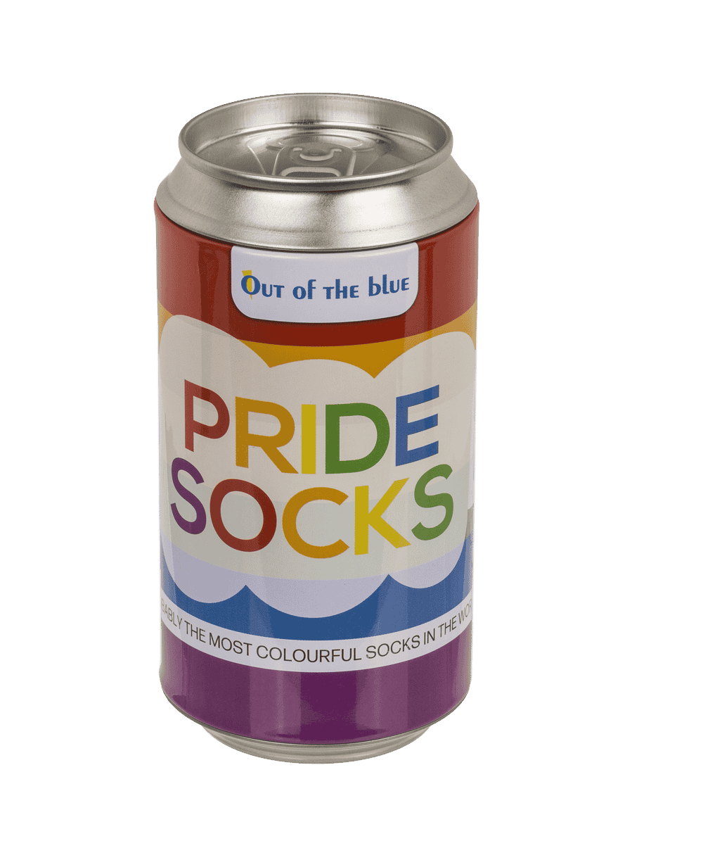 Socks, Rainbow, one size, 80% cotton,