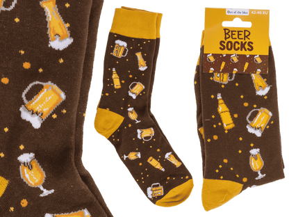 Socks, Beer, 2 sizes assorted,