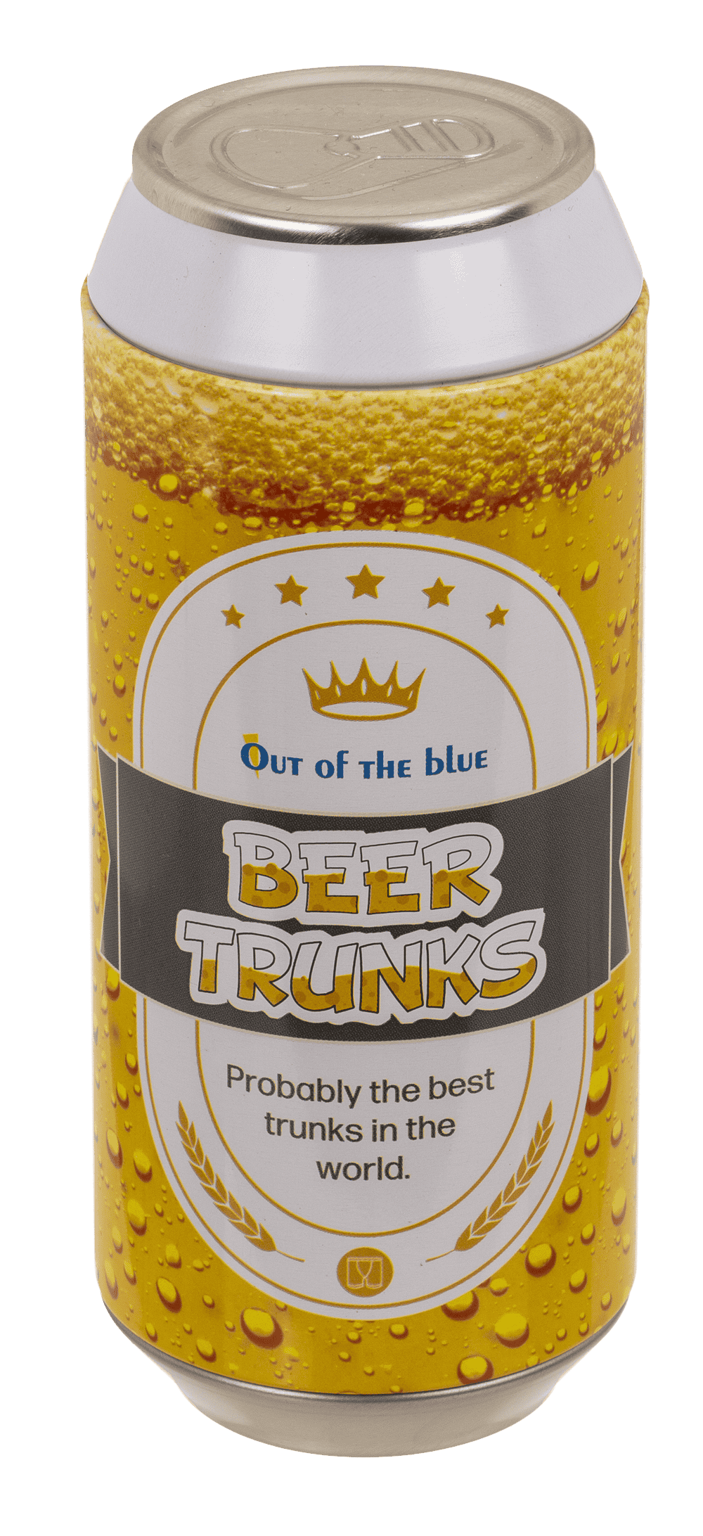 Beer Trunks in Tin, 3 sizes ass., (2xM, 3xL, 1xXL)