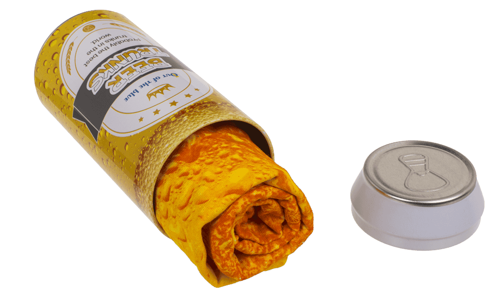 Beer Trunks in Tin, 3 sizes ass., (2xM, 3xL, 1xXL)