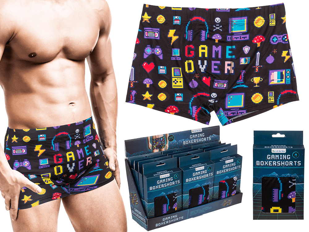 Boxer short, Gaming, 3 sizes assorted: