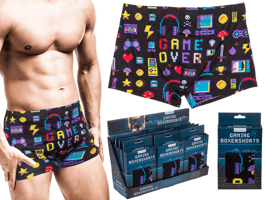 Boxer short, Gaming, 3 sizes assorted: